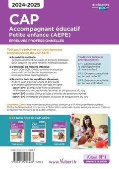 CAP Accompagnant éducatif Petite enfance - Épreuves professionnelles