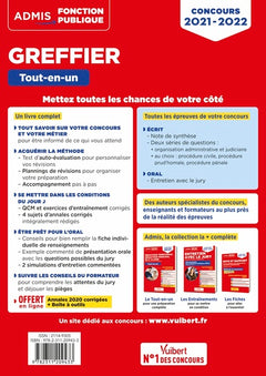 Concours Greffier - Catégorie B - Tout-en-un