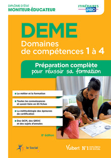 Deme - Domaines de compétences 1 à 4 - Préparation complète pour réussir sa formation