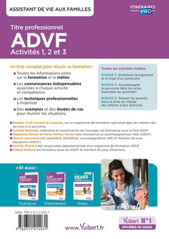 Titre professionnel ADVF - Activités 1 à 3 - Préparation complète pour réussir sa formation