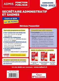 Concours Secrétaire administratif et SAENES - Catégorie B