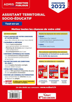 Concours Assistant territorial socio-éducatif - Catégorie A - Tout-en-un