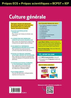Mémento Culture générale - ECG - prépas scientifiques - IEP