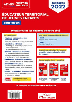 Concours éducateur territorial de jeunes enfants - Tout-en-un - Catégorie A: Concours 2022