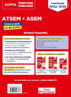 ATSEM - ASEM - Catégorie C - Cours et QCM en 90 fiches