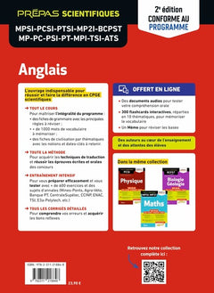 Anglais MPSI - PCSI - PTSI - MP2I - BCPST - MP - PC - PSI - PT - MPI - TSI - ATS - Tout-en-un