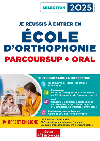 Je réussis à entrer en école d'Orthophonie