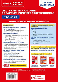 Concours Lieutenant et Capitaine de sapeurs-pompiers professionnels
