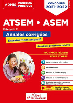 Concours ATSEM et ASEM - Catégorie C - Annales corrigées