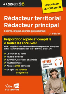 Concours Rédacteur territorial et Rédacteur principal - Catégorie B