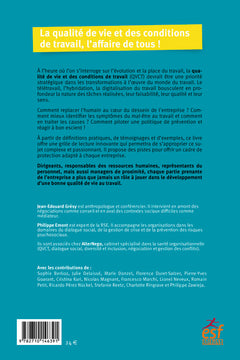 La qualité de vie et des conditions de travail, l'affaire de tous !