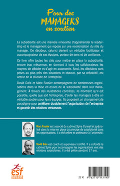 Pour des managers en soutien