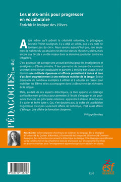 Les mots amis pour progresser en vocabulaire