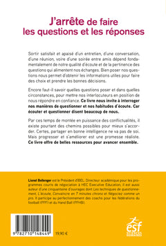 J'arrête de faire les questions et les réponses