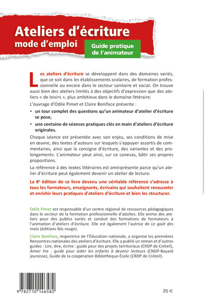 Ateliers d'écriture, mode d'emploi