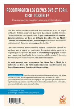 Accompagner les élèves dys et TDAH, c'est possible
