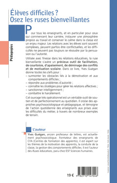 Elèves difficiles, osez les ruses bienveillantes