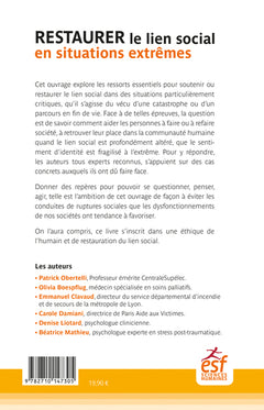 Restaurer le lien social en situations extrêmes