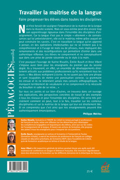 Travailler la maîtrise de la langue