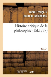 Histoire critique de la philosophie