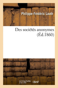 Des sociétés anonymes