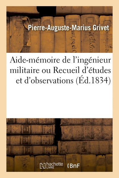 Aide-mémoire de l'ingénieur militaire