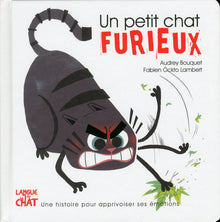 Un petit chat furieux - Les émotions de petit chat