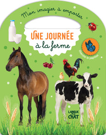 Mon imagier à emporter - Une journée à la ferme