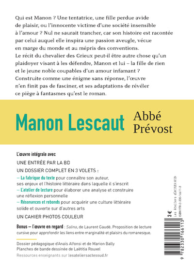 Manon Lescaut - BAC 2026 (voies générales et technologiques)