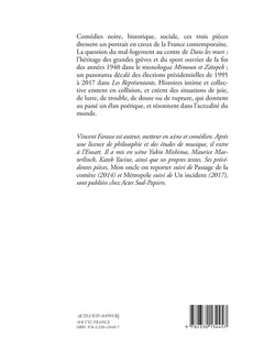 Dans les murs suivi de Mimoun et Zátopek et de Les Représentants