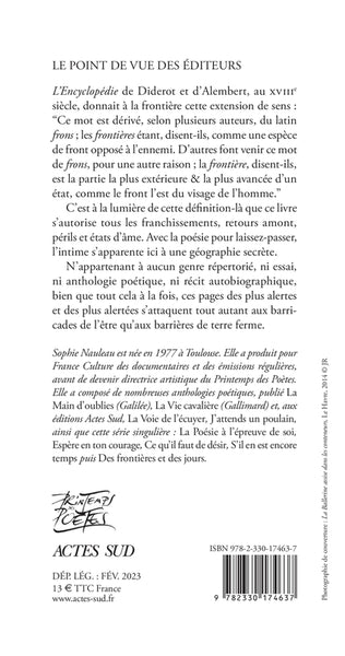 Des frontières et des jours