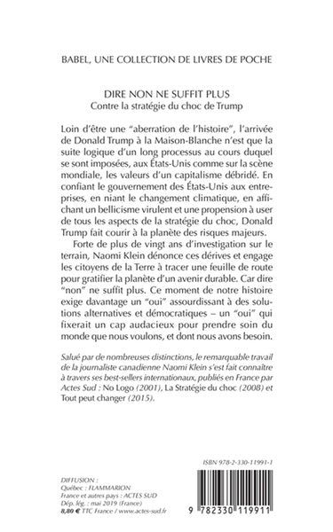 Dire non ne suffit plus