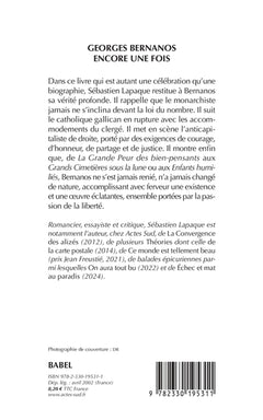 Georges Bernanos encore une fois