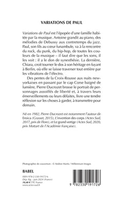 Variations de Paul