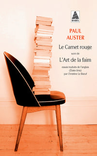 Le Carnet rouge suivi de L'Art de la faim