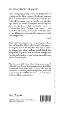 Les années Louis-le-Grand