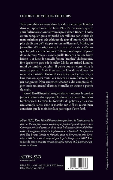 Une soirée de toute cruauté