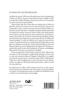 Sur les traces d'Enayat Zayyat