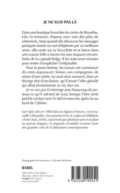 Je ne suis pas là