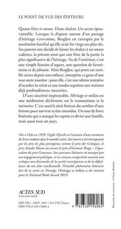 Héritage et milieu