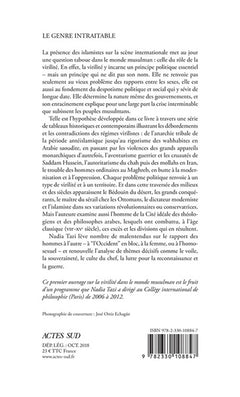 Le Genre intraitable
