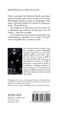 Régénérer la démocratie : hominithéisme et démopraxie