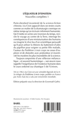 L'équateur d'Einstein