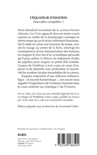 L'équateur d'Einstein