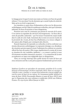 De vie à trépas