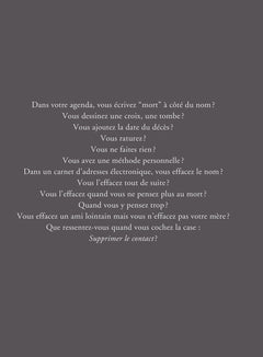 Que faites-vous de vos morts (2024)