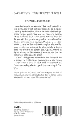 Instantanés d'Ambre