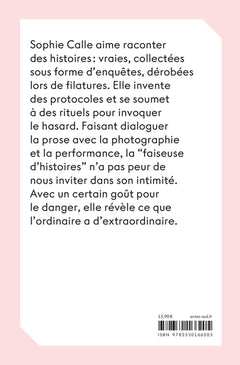 sophie calle