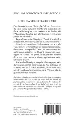 Le Roi d'Afrique et la Reine mer