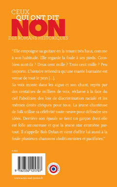 Joan Baez : "Non à l'injustice"